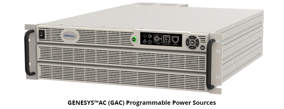GENESYS™AC (GAC) Programmable Power Sources
