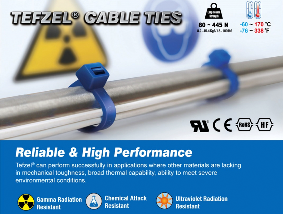 TEFZEL Cable Ties