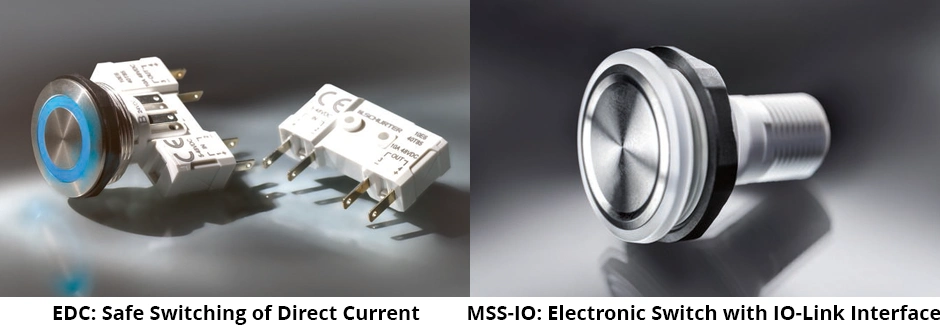 EDC: Safe Switching of Direct Current and MSS-IO: Electronic Switch with IO-Link Interface